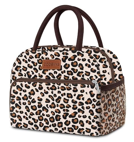 Coobiiya Lunch Box Lunch Bag for Women Adults Men, Reusable Cute Lunch bag - Leakproof, Insulated Lunch Box Tote with Large Capacity, Cooler Container for Work/Travel/Office - Image 1