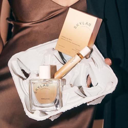 Skylar Vanilla Sky Roll On Travel Perfume for Women - Mini Vanilla Perfume, Cappuccino, Cinnamon & Cedar Notes - Hypoallergenic, Vegan, Clean Fragrance for Sensitive Skin - 10mL / 0.33 Fl oz thumbnail 5