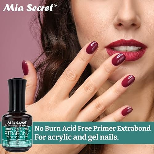 Mia Secret XTRABOND No-Burn Acid-free Primer 1/2 oz. for Acrylic and UV Gels thumbnail 4