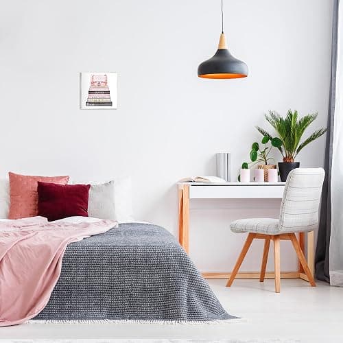 Stupell Industries Watercolor High Fashion Bookstack Padded Pink Bag Wall Plaque Art, 12 x 12, Pink, for Bedroom thumbnail 2
