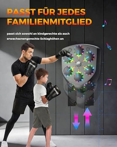 AzureHaven Music Boxing Machine Boxmaschine Mit Musik für Erwachsene und Kinder thumbnail 5