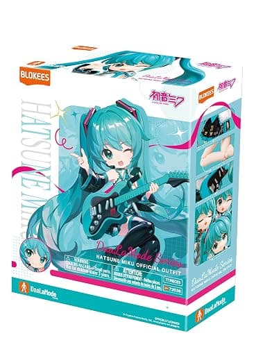 BLOKEES - DaaLaMode Series - Hatsune Miku Official Outfit - Model Kit - Assembly Required - No Tools - No Cutting - No Paint - No Glue - 14+ thumbnail 3