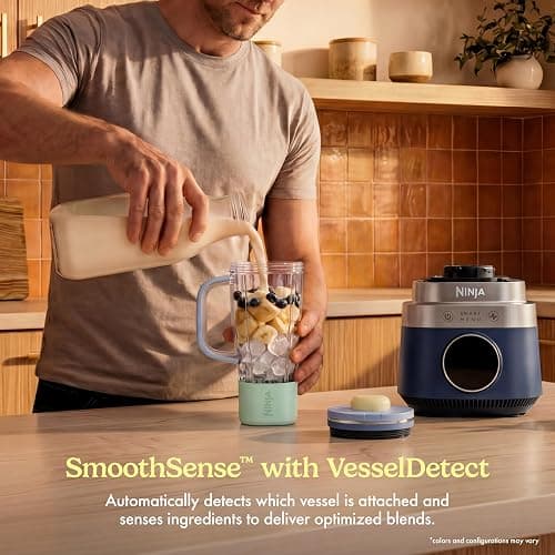 Ninja CrushBOSS 4-in-1 Blender, Processor & Auto Dicing, 1850PW, LB451BK1 | Ninja's most powerful all-in-one system. CrushBOSS + Dicing: full-size & personal blends, food processing & auto dicing. thumbnail 7