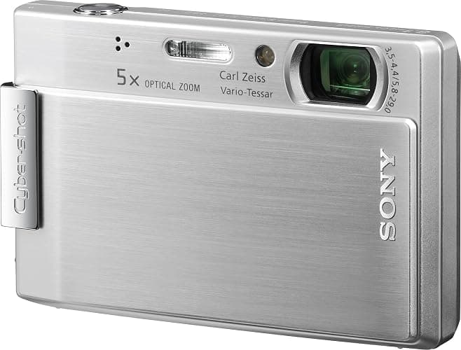 Sony Cybershot DSC-T100 8MP Digital Camera with 5x Optical Zoom and Super Steady Shot (Silver) thumbnail 7