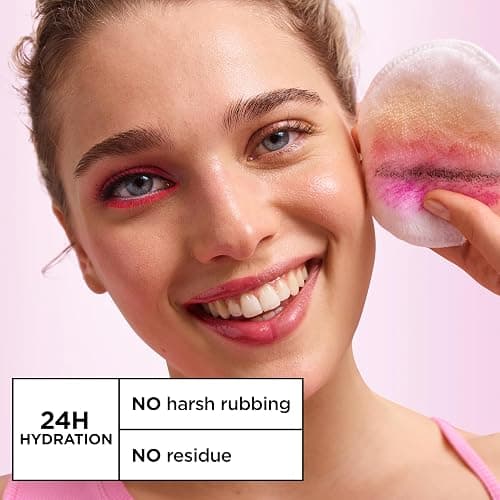 Garnier Micellar Water, Hydrating Facial Cleanser & Makeup Remover, Suitable for Sensitive Skin, Vegan, Cruelty Free, 13.5 Fl Oz (400mL), 2 Count thumbnail 3