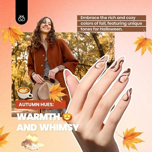 Beetles Gel Nail Polish Kit with U V Light - 68 Pcs Set 35 Colors Pink Glitter Nude Gray Gel Polish with Base Matte&Glossy Top Coat Vivid Seasons Gel Nail Set Nail Art Gift for Women & Girls thumbnail 5