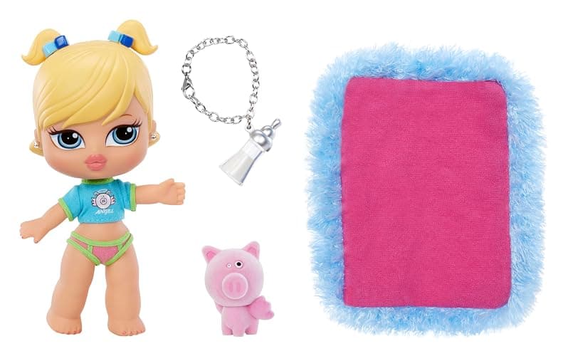 Bratz Babyz Collectible Fashion Doll - Cloe - With Real Fashions and Pet - Kids Toy - Great for Ages 6 and Older thumbnail 2