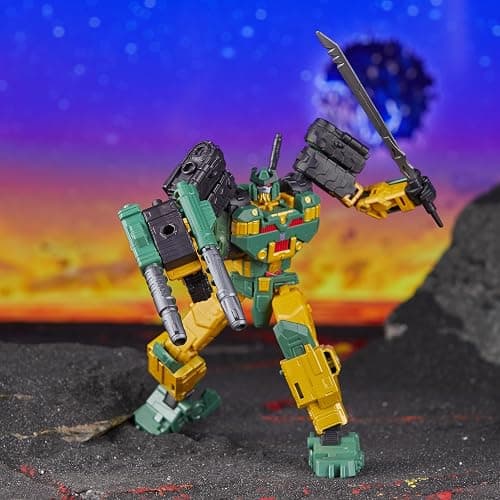 Transformers Legacy United Doom ‘n Destruction Collection, Bludgeon & Rukus, Mayhem Attack Squad Converting Action Figure 2-Pack, 8+ (Amazon Exclusive) thumbnail 7