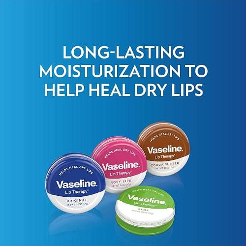 Vaseline Lip Therapy Lip Balm Tin, Cocoa Butter, 0.6 oz thumbnail 9