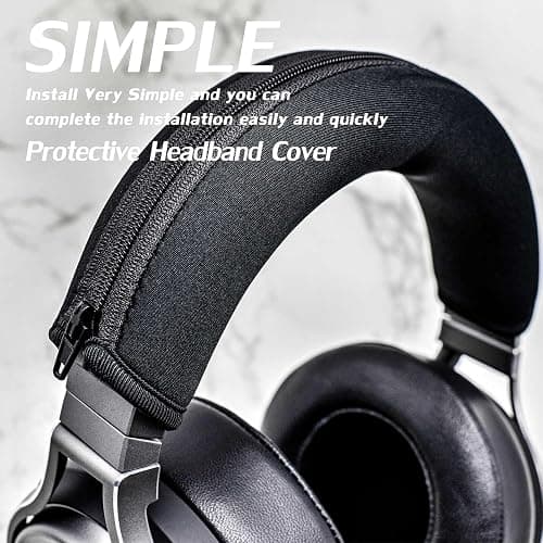 DIMOST Protective Headband Cover for ATH M Series - Compatible with Virtuoso XT, SE, Wireless, M50X, M50XBT, M50, M40X & More thumbnail 6
