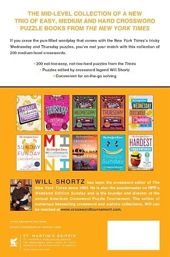 The New York Times Strictly Medium Crossword Puzzles Volume 1: 200 Medium Puzzles thumbnail 2