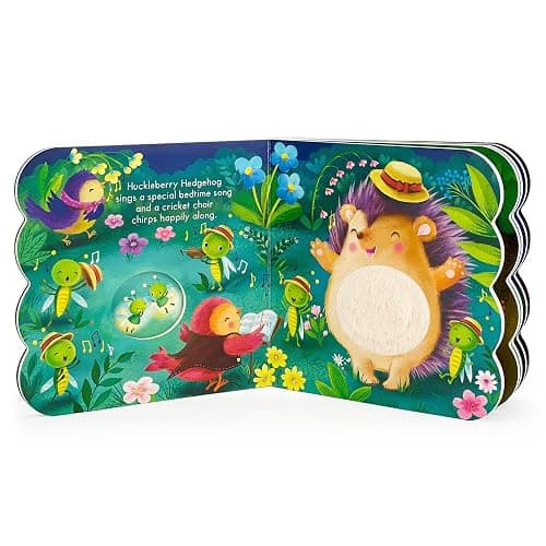 Touch and Feel: Good Night, Cuddlebug Lane: Baby & Toddler Sensory Board Book thumbnail 10
