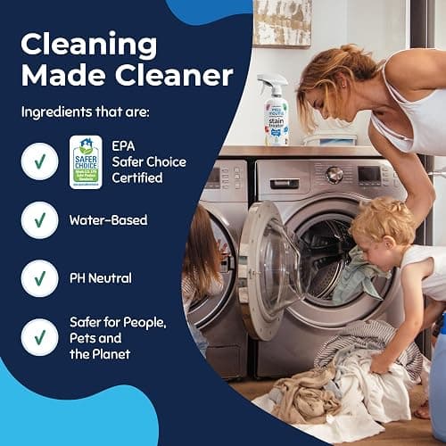 Miss Mouth's Messy Eater Stain Treater Spray - 16oz Stain Remover - Newborn & Baby Essentials - No Dry Cleaning Food, Grease, Coffee Off Laundry, Underwear, Fabric thumbnail 6