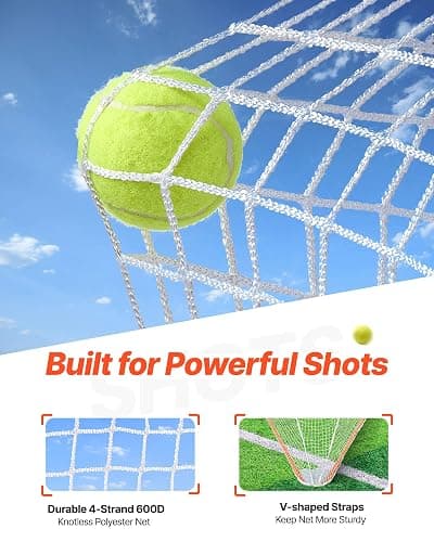 VEVOR Portable Lacrosse Goal - Complete Training Accessory Set with Extended Coverage for Youth and Adults thumbnail 3