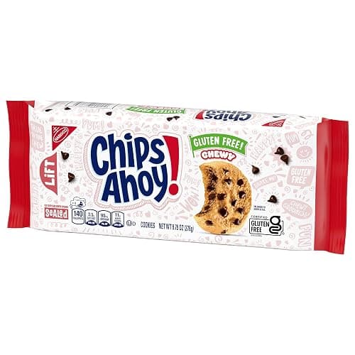 CHIPS AHOY! Chewy Gluten Free Fudgy Chocolate Chip Cookies, 9.75 oz (Pack of 2) thumbnail 11
