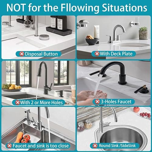 Fast Drying Stone Faucet Mat for Kitchen Sink with Raised Feet, Water Absorbent Diatomite Stone Sink Tray, Faucet Sink Splash Guard, Prevents Moisture Buildup, Durable Protector for Bathroom Counter thumbnail 6