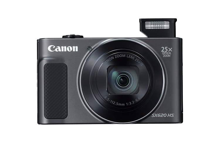 Canon PowerShot SX620 Digital Camera w/25x Optical Zoom - Wi-Fi & NFC Enabled (Black) (Renewed) thumbnail 2