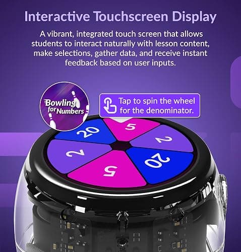Ozobot Ari Entry Kit | Interactive Learning Robot with Touch Screen, ToF Sensor, Accelerometer, Gyroscope, and AI Integration | Hands-On STEM Education for Classrooms and Homeschool thumbnail 4