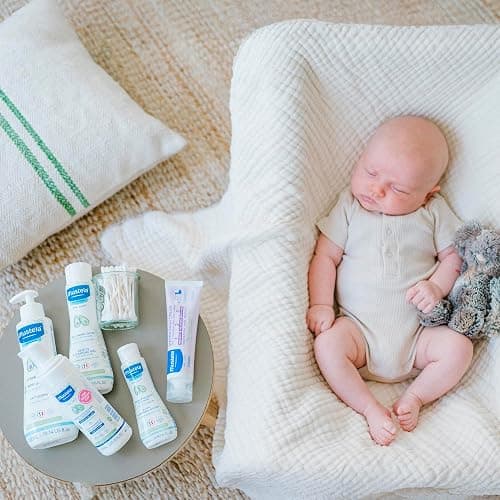 Mustela Newborn Arrival Gift Set - Baby Skincare & Bath Time Essentials - Natural & Plant Based - 5 Items Set thumbnail 8