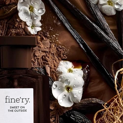 Fine'ry Sweet on the Outside Eau de Parfum – Long-Lasting Perfume for Women | Madagascar Vanilla, Cacao Wood, Smoked Vetiver​ | Warm, Gourmand Scent | Elegant Gift for Her | Travel Size thumbnail 4