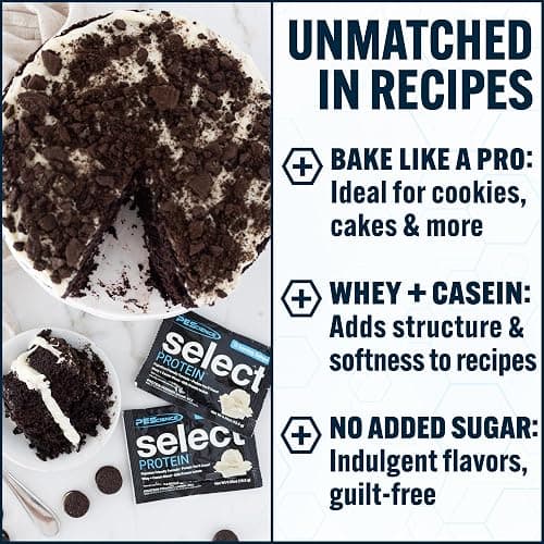 PEScience Select Protein Powder Variety Pack - 5 Flavors - 25 Servings - Protein Powder Sample Pack, Whey and Casein Blend, Keto Friendly, Gluten Free, Digestion Friendly, Amazing Taste thumbnail 6