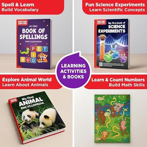 Doctor Jupiter Ultimate Gift Set of Learning| Set of ‘My First Science Kit’, ‘Little Genius Kit’ for Kids Ages 4-6|Birthday Gift for Boys, Girls| STEM Learning & Education Toys for 4,5,6 Year Old thumbnail 4