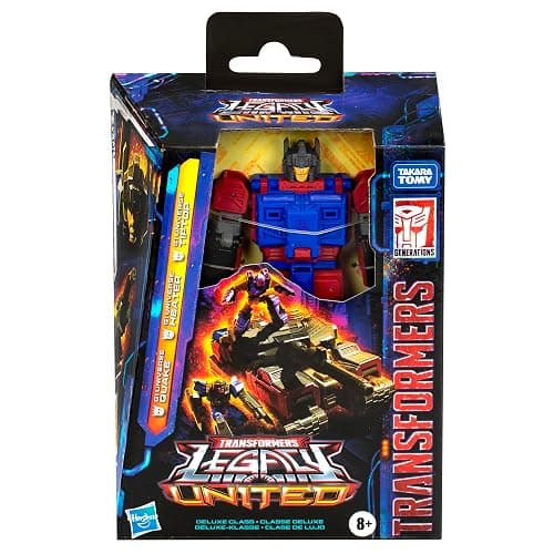 Transformers Legacy United Deluxe Class G1 Universe Quake, 5.5-inch Converting Action Figure, for Boys and Girls Ages 8+ thumbnail 3