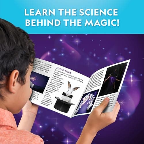 NATIONAL GEOGRAPHIC Mega Magic Set - More Than 75 Magic Tricks for Kids to Perform with Step-by-Step Video Instructions for Each Trick Provided by a Professional Magician (Amazon Exclusive) thumbnail 6