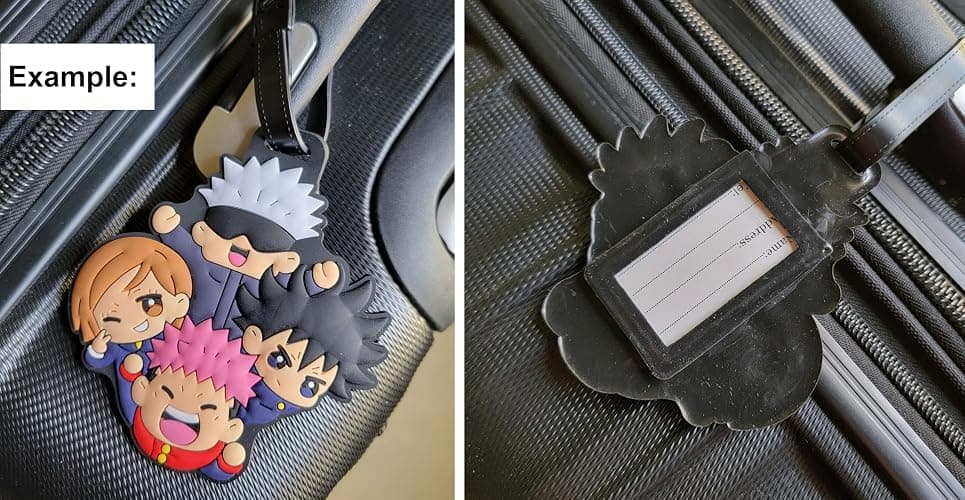 EBTY DREAMS Inc. - Set of 1 Spy x Family Anya Forger Travel Luggage Tags for Suitcases thumbnail 2