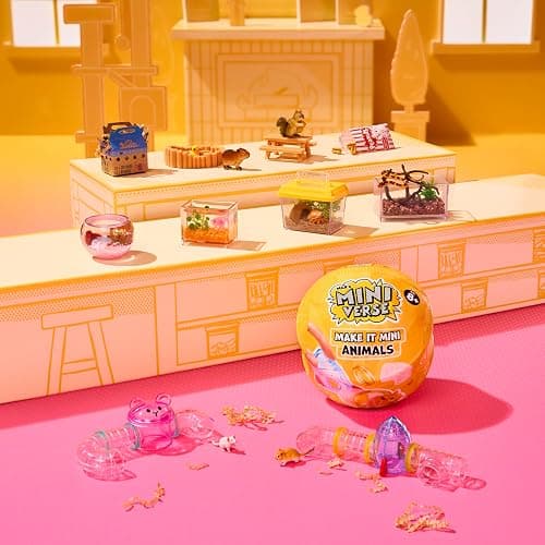 MGA's Miniverse Make It Mini Tiere Serie 2 – Enthält 1 Tierfigur mit Zubehör, Mini-Sammlerstücke, 8 zum Sammeln, Für Sammler und Kinder ab 8 Jahren thumbnail 2