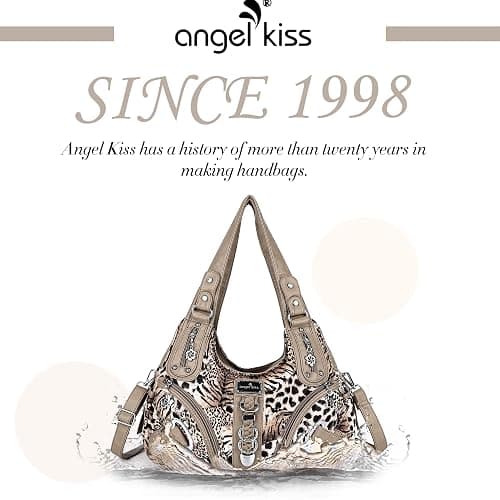 Angelkiss Hobo Purses and handbags for Women Satchel Handbag Women Purses Large Daily Shoulder Bags thumbnail 2