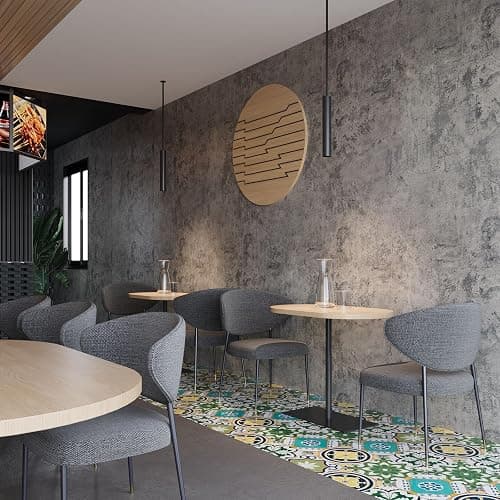 BAYYA Concrete Wallpaper Peel and Stick Grey/Brown/Beige Cement Contact Paper 15.8"x591" Industrial Style Self Adhesive Waterproof Removable Wall Covering Vinyl Film Furniture Stickers for Wall thumbnail 7