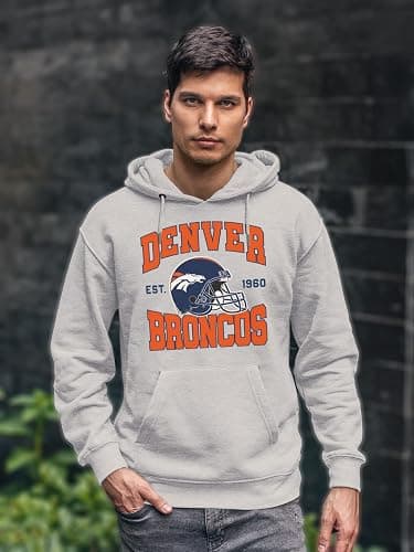 Junk Food NFL unisex-adult Signature Pullover Hoodie. Relaxed Unisex Fit. thumbnail 4