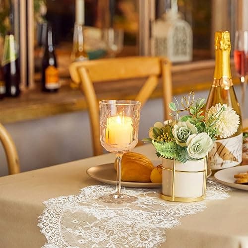  White Lace Table Runner thumbnail 2
