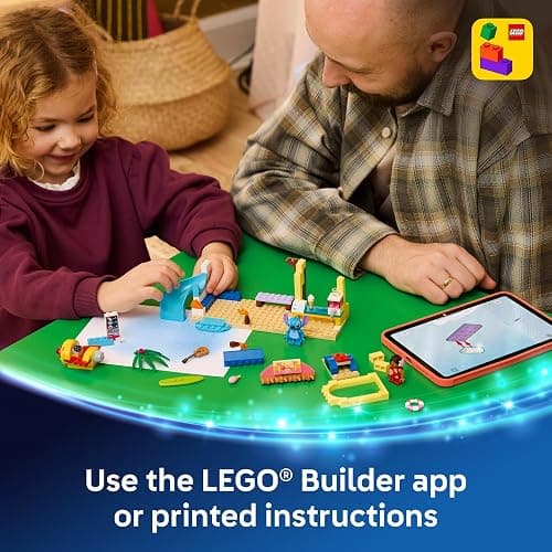 LEGO Disney Beach Fun with Lilo & Stitch 43280 | Building Toys for Girls & Boys, Ages 4+, Develops Fine Motor Skills, 2 Minifigures, 113 pieces, Gift for Birthdays thumbnail 4