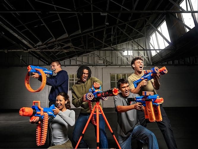 XSHOT Insanity Smoking Barrel Blaster Gun with 72 Air Pocket Technology Darts by ZURU with Smoking Mechanism, Outdoor Toy for Kids, Boys and Girls Aged 8+ thumbnail 8