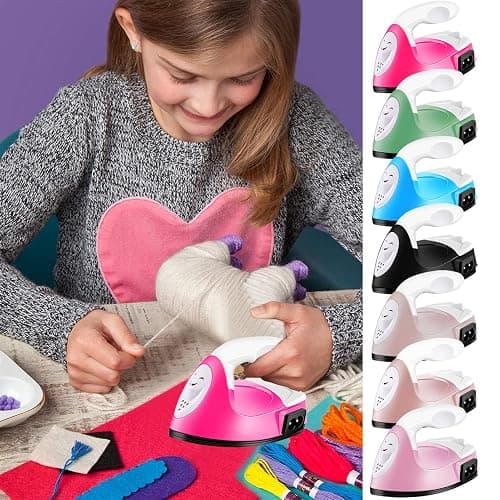 Mini Craft Iron Mini Iron Press,Mini Heat Press Machine for T Shirts Shoes and Hats Small Heat Transfer Vinyl Projects,Portable Travel Irons Mini Heat Press Crafting Craft Clothes thumbnail 6