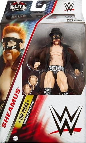 Mattel WWE Elite Collection Top Picks Action Figure & Accessories Set, Sheamus 6-inch Collectible with Swappable Hands, Ring Gear & 25 Articulation Points thumbnail 3