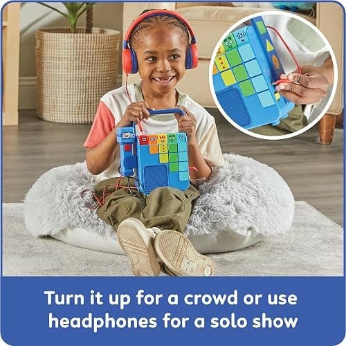 hand2mind Numberblocks Sing and Record Music Player, Kids Karaoke Microphone, Musical Toys, Toddler Boombox, Counting Toys, Preschool Math Learning Activities, Numbers for Toddlers, Birthday Gifts thumbnail 6