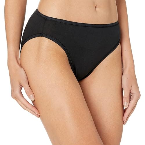 Amazon Essentials Womens Cotton High Leg Brief Underwear (Available in Plus Size), Breathable thumbnail 2
