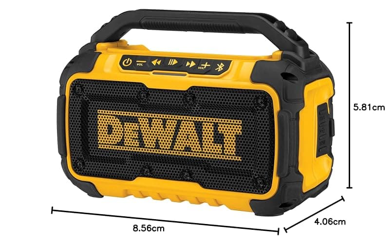 DEWALT 20V MAX* Bluetooth Speaker for Jobsite, Tool Only (DCR010) thumbnail 9
