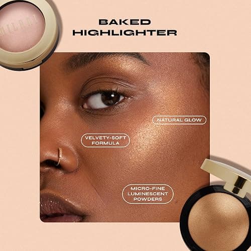 Milani Highlighter Makeup - Baked Contour Powder & Face Highligher, Made in Italy - Champagne D'Oro thumbnail 4