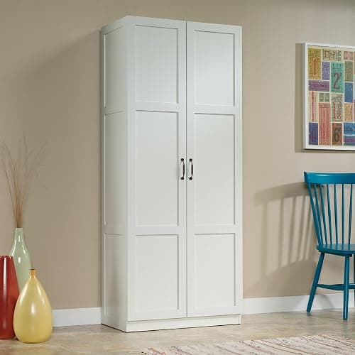 Sauder Select Storage Cabinet/ Pantry cabinets, White finish thumbnail 5