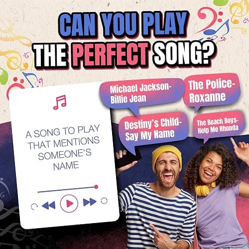 Game That Song - Music Party Game for Adults & Families | Card Game for Game Night | Compete to Play the Best Song | 3-6 Players or Groups thumbnail 8