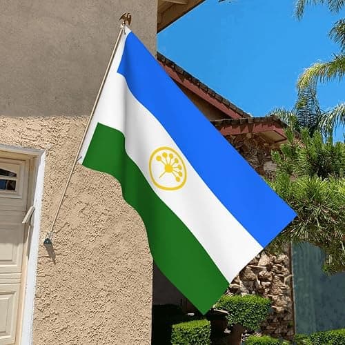 Double-Sided Flag of Bashkortostan Flag 3x5 Ft Durable Outdoor Decorative Banner Vivid Color Polyester Home Yard Flag thumbnail 7
