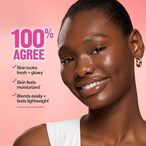 Revlon Glimmer Tinted Moisturizer Stick for Face, Lightweight Foundation, Hydrating Skincare-Infused Makeup, 140 140, 0.31 oz thumbnail 7