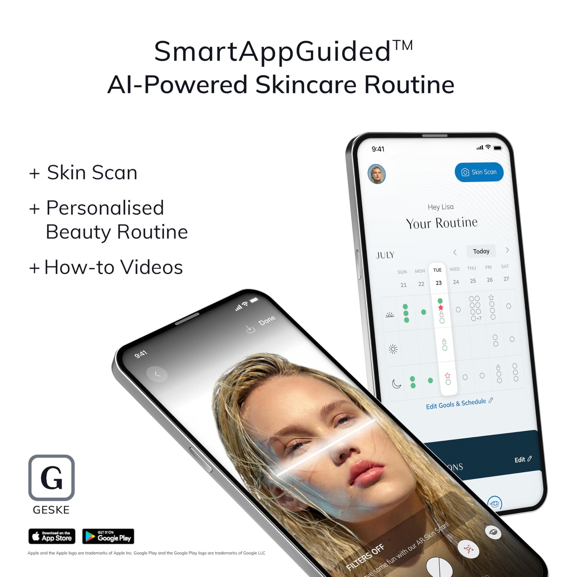 GESKE | Cepillo facial térmico sónico SmartAppGuided™ | 6 en 1 | Limpieza de la piel | Cepillo de limpieza con función de calor | Masajeador Facial | Cepillo facial eléctrico | Limpieza facial thumbnail 7