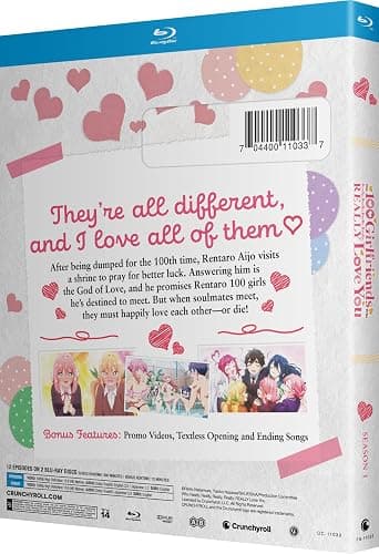 The 100 Girlfriends Who Really, Really, Really, Really, Really Love You - Season 01 - Blu-ray thumbnail 4