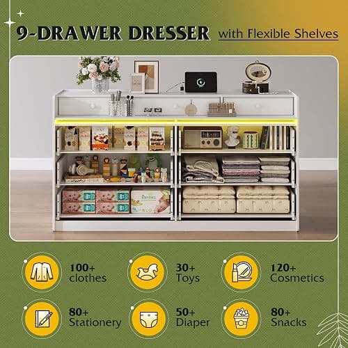 white dresser thumbnail 4