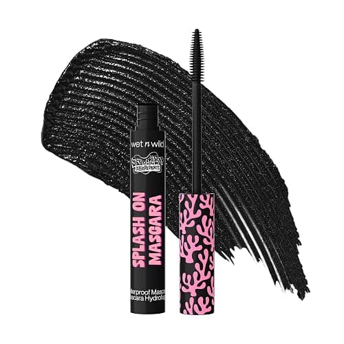 wet n wild SpongeBob Splash On Waterproof Mascara, Bold Black Mascara for Volume, Definition & Long-Lasting Wear, Cruelty Free - Dive Deep thumbnail 2